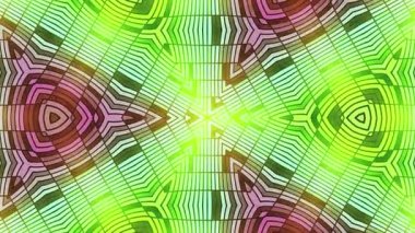 Fraktal mavi sürekli değişen arka plan. Fraktal tasarımı ile arka plan hareket. Disko spektrum ışık konser spot ampul