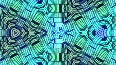 Fraktal mavi sürekli değişen arka plan. Fraktal tasarımı ile arka plan hareket. Disko spektrum ışık konser spot ampul