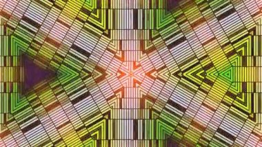 Fraktal mavi sürekli değişen arka plan. Fraktal tasarımı ile arka plan hareket. Disko spektrum ışık konser spot ampul