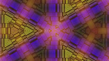 Fraktal mavi sürekli değişen arka plan. Fraktal tasarımı ile arka plan hareket. Disko spektrum ışık konser spot ampul