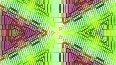 Fraktal mavi sürekli değişen arka plan. Fraktal tasarımı ile arka plan hareket. Disko spektrum ışık konser spot ampul