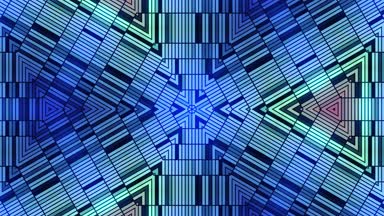 Fraktal mavi sürekli değişen arka plan. Fraktal tasarımı ile arka plan hareket. Disko spektrum ışık konser spot ampul