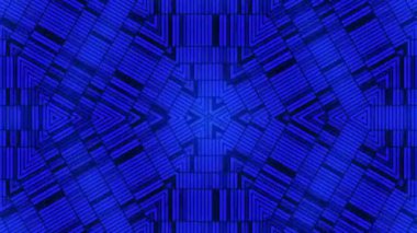 Fraktal mavi sürekli değişen arka plan. Fraktal tasarımı ile arka plan hareket. Disko spektrum ışık konser spot ampul