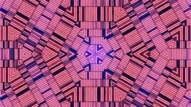 Fraktal mavi sürekli değişen arka plan. Fraktal tasarımı ile arka plan hareket. Disko spektrum ışık konser spot ampul