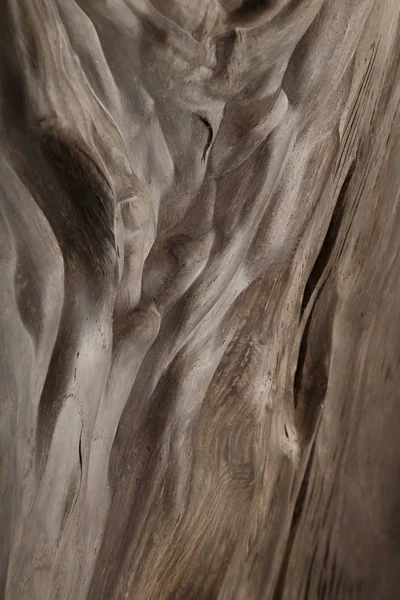 Antigua pieza de madera sobre fondo blanco, textura de madera — Foto de Stock
