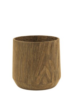 ahşap el sanatları kupa, kase, kaşık, kaşık toz beyaz arka plan üzerinde.