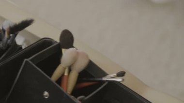 Makyaj için fırça seti