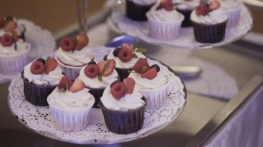 kek. Şeker çubuğu düğün, şeker büfe.