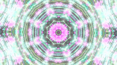 Soyut kaleydoskop arka plan parlak ayrıntıları ve elemanları