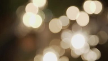 Bokeh ışıklar sağ - beyaz ışıkları ve pastel renkler - animasyon - arka plan için soyut animasyon - daireler ışık çerçeve formu geçiş yaptı kademeli hareket blurs ve yavaşlar