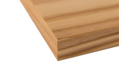 Mutfak, mobilya, önden görünüm eğimli radyal cephe. Beyaz arka plan üzerinde izole mutfak cephe.