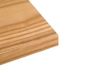 Mutfak, mobilya, önden görünüm eğimli radyal cephe. Beyaz arka plan üzerinde izole mutfak cephe.