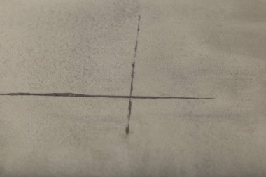 Çiğ ya da çıplak beton duvar paneli dikiş hatları görüntü boyutu için dikey ile vurdu,