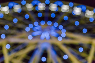 Renkli renkli Bokeh arka plan duvar kağıdı bulanık. Arka plan tasarımı için.