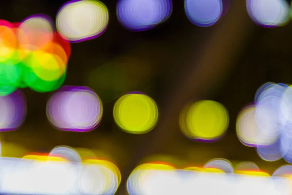 Bunte Bokeh Hintergrund bunte verschwommene Tapete .background für Design. — Stockfoto