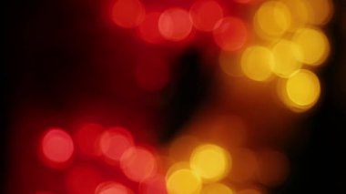 Kameranın renk değişikliği ışık hareketi ile renk bokeh.