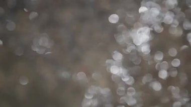 Kameranın renk değişikliği ışık hareketi ile renk bokeh.