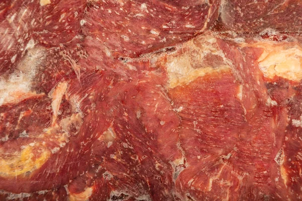 Fondo de carne fresca jugosa, textura de carne de res . — Foto de Stock