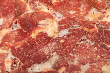 Arka plan taze sulu Dana, sığır eti doku.