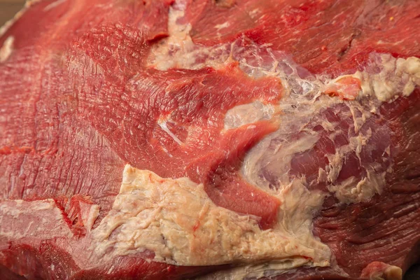 Friss lédús marhahús, marha hús textúra a háttér. — Stock Fotó