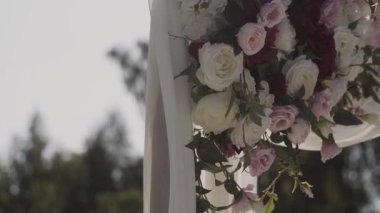 Çıkış kayıt kayıt, elma saman çiçek demeti.