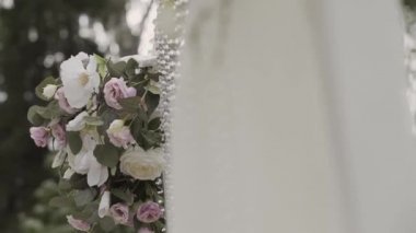 Çıkış kayıt kayıt, elma saman çiçek demeti.