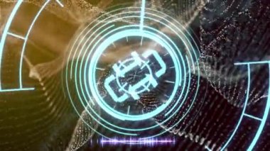 Sci fi fütüristik kullanıcı arabirimi Hud