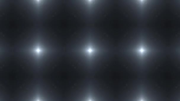 Ультра музичний фестиваль калейдоскопа вікна Довідкова Hypnotic вікна етап візуальний цикл стіни барвистий рух тлі диско спектр світла концерт пляма лампа абстрактна коробка різнокольорові коробки стіна вікна — стокове відео