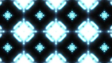 Ultra Music Festival Kaleidoscope box background Hypnotic box stage visual loop wall colorful motion background Disco spectrum light concert spot bulb Abstract box multicolored motion graphic box wall