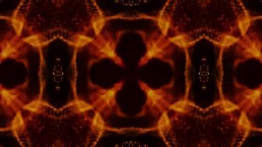 Ultra Music Festival Kaleidoscope box background Hypnotic box stage visual loop wall colorful motion background Disco spectrum light concert spot bulb Abstract box multicolored motion graphic box wall