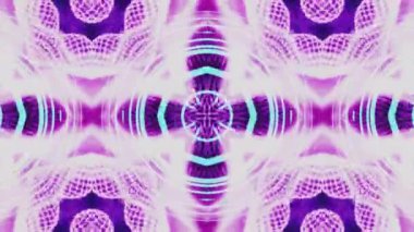 Ultra Music Festival Kaleidoscope box background Hypnotic box stage visual loop wall colorful motion background Disco spectrum light concert spot bulb Abstract box multicolored motion graphic box wall