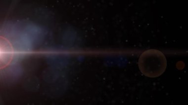 anamorfik mercek parlaması 3840 x 2160 4k, ışıklar arka plan