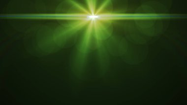 soyut dijital mercek parlaması koyu arka planda aydınlatma