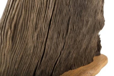 Beyaz bir arka plan üzerinde izole dört eski ahşap panoları. Eski ahşap tahta