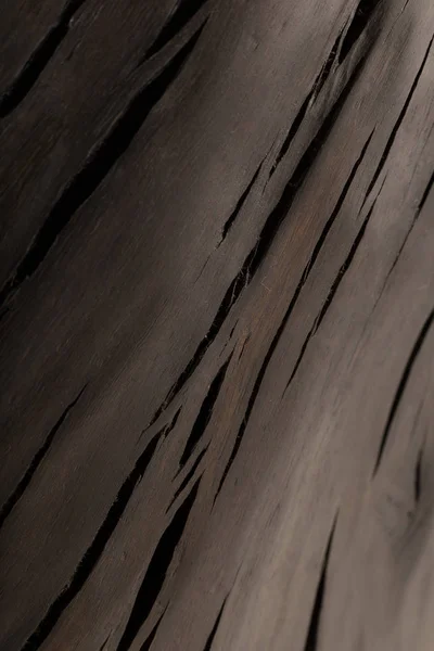 Dřevěné tvarované ručně prasklé pozadí, Starý dub. — Stock fotografie