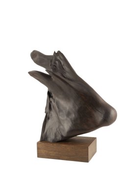 Beyaz bir arka plan üzerinde izole dört eski ahşap panoları. Eski ahşap tahta