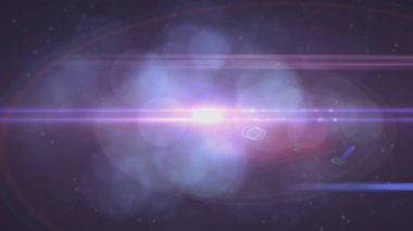 Gerçek Lens Flare atış Studio siyah arka plan üzerinde. Kolay resimlerine yer paylaşımı veya ekran filtresi eklemek.