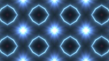 Parlayan bireysel şekiller ile Tasarımcı soyut arka plan.