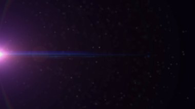 Gerçek Lens Flare atış Studio siyah arka plan üzerinde. Kolay resimlerine yer paylaşımı veya ekran filtresi eklemek.