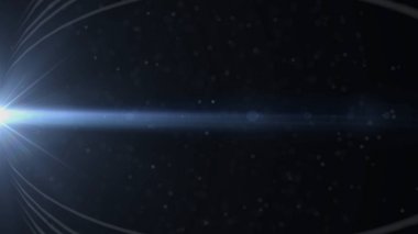 Gerçek Lens Flare atış Studio siyah arka plan üzerinde. Kolay resimlerine yer paylaşımı veya ekran filtresi eklemek.