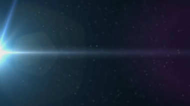 Gerçek Lens Flare atış Studio siyah arka plan üzerinde. Kolay resimlerine yer paylaşımı veya ekran filtresi eklemek.