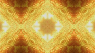 Soyut kaleydoskop arka plan. Güzel çok renkli kaleydoskop doku. Benzersiz ve eşsiz tasarım. Geometrik simetrik süs
