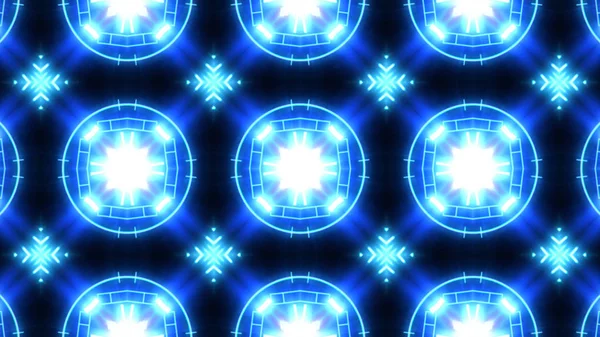 Designer abstract background with glowing individual shapes. — Stock Photo, Image