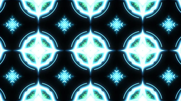 Designer abstract background with glowing individual shapes. — Stock Photo, Image