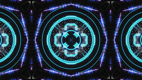 Abstraktní kaleidoskop. Překrásná textura vícebarevná kaleidoskopu. Jedinečný a neupodobitelný design. Geometrická symetrická ozdoba — Stock fotografie