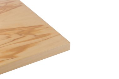 Arka plan veya mutfak için minimalist mobilya cephe kavramı, beyaz bir arka plan üzerinde mobilya iç.