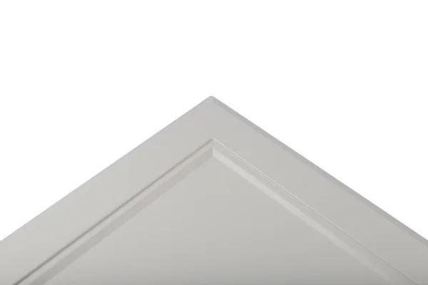 Háttér vagy fogalma minimalista bútorok homlokzat a konyha, bútor belső fehér alapon. — Stock Fotó