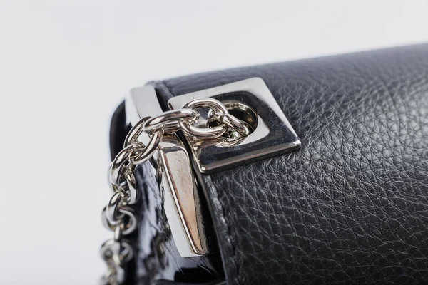 Dettagli ravvicinati di una borsa da donna, nuovo design . — Foto Stock