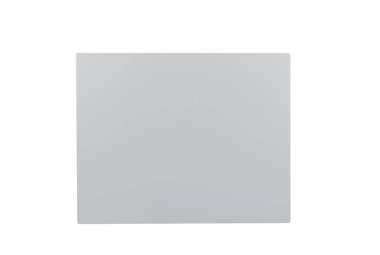Arka plan veya mutfak için minimalist mobilya cephe kavramı, beyaz bir arka plan üzerinde mobilya iç.