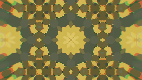 Abstraktní barevné malované kaleidoskopický grafické pozadí. Futuristické psychedelické hypnotické pozadí vzorek s texturou. — Stock fotografie